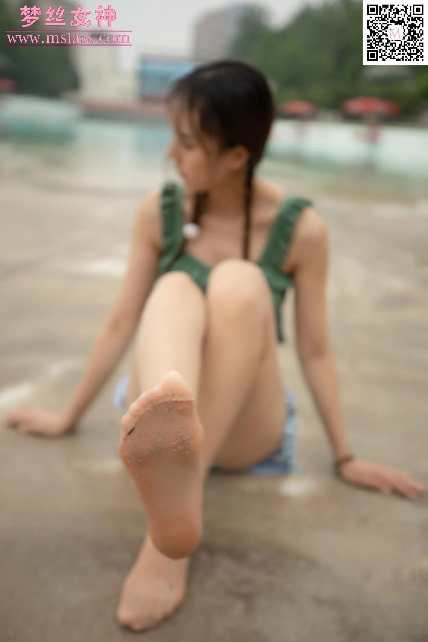 [MSLASS梦丝女神] 2020.07.03 NO.117 诗琪 泳池派对 [62P]插图9